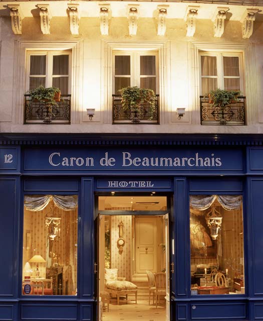 facade caron de beaumarchais